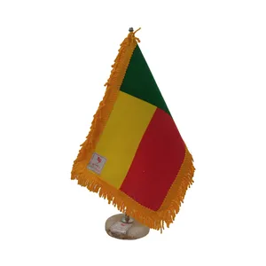 پرچم رومیزی ایران اسکرین طرح پرچم بنین مدل 20493