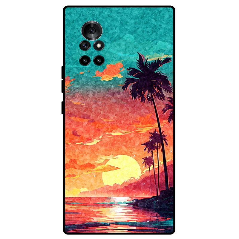 کاور مگافون طرح تابستان مدل 8000 مناسب برای گوشی موبایل هوآوی Nova 8