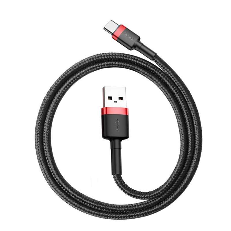 کابل تبدیل USB به USB-C باسئوس مدل CATKLF-A91 Cafule طول 0.5 متر