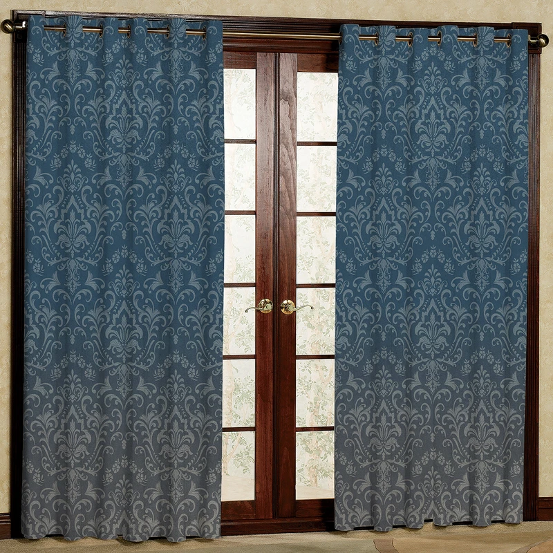 پرده مدل مخمل پانچی کد 4508T2 سایز 200x140 سانتی متر