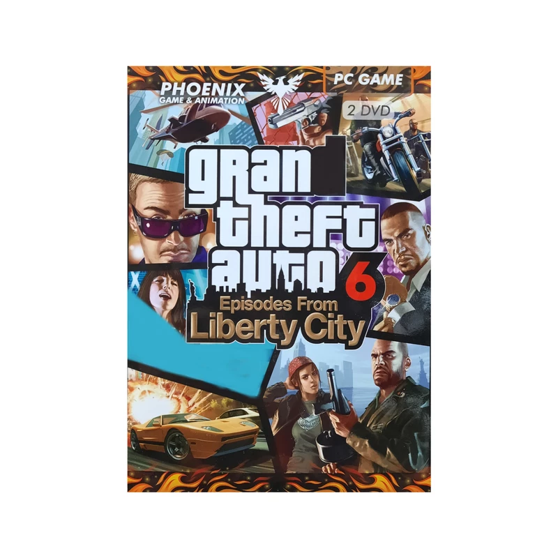 بازی Gran Theft Auto 6 Liberty City مخصوص pc