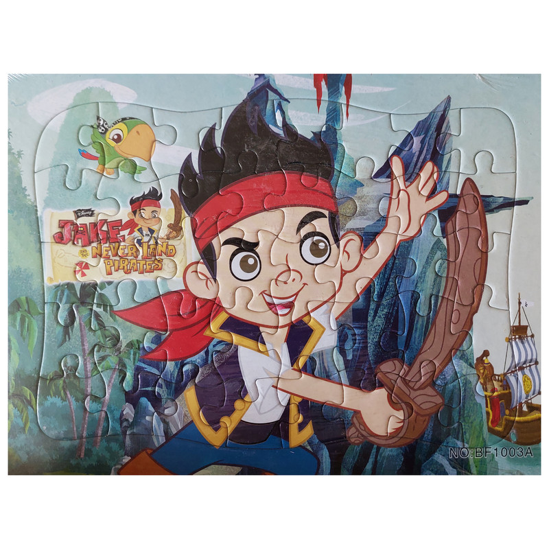 پازل 40 تکه طرح Jakepirates کد 4