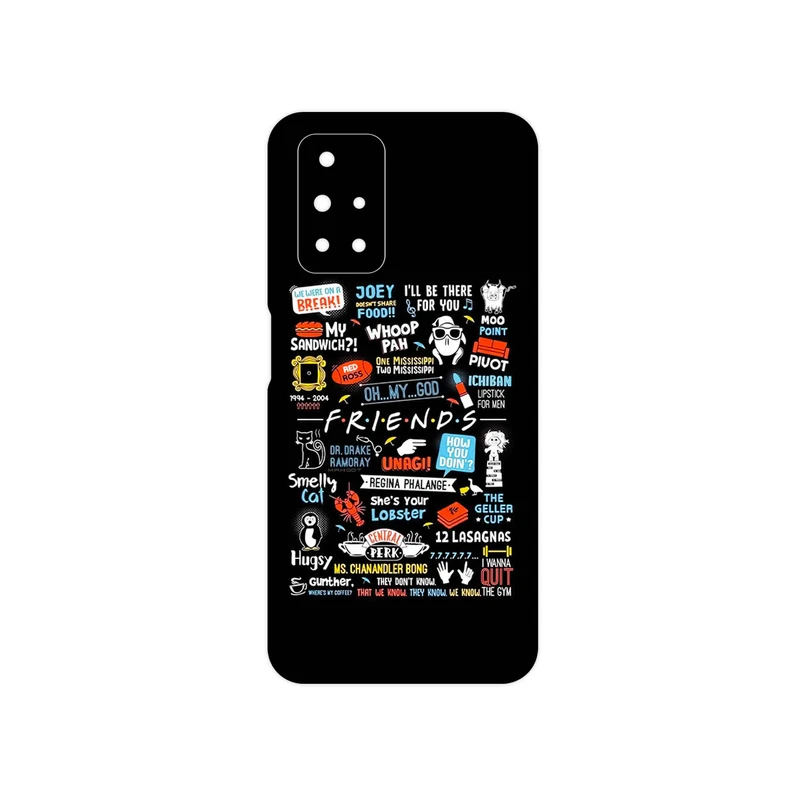 برچسب پوششی ماهوت مدل Friends 2 مناسب برای گوشی موبایل شیائومی Redmi 10