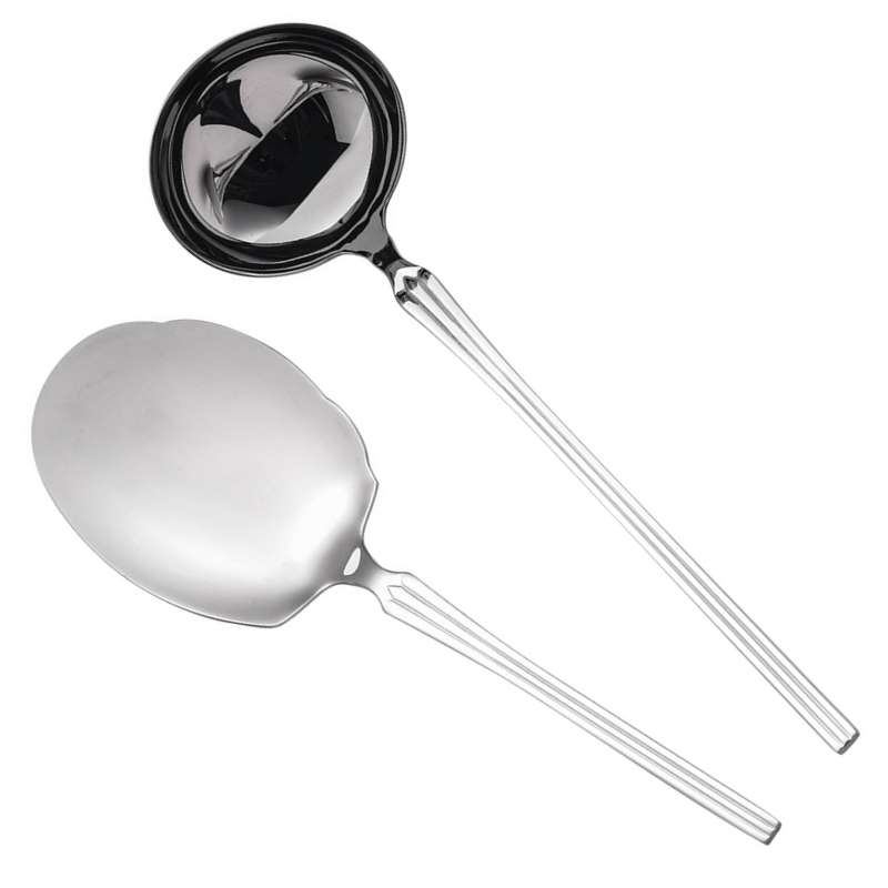 سرویس کفگیر و ملاقه 2 پارچه جی فی نی مدل 03 سرویس کفگیر و ملاقه 2 پارچه جی فی نی مدل 03