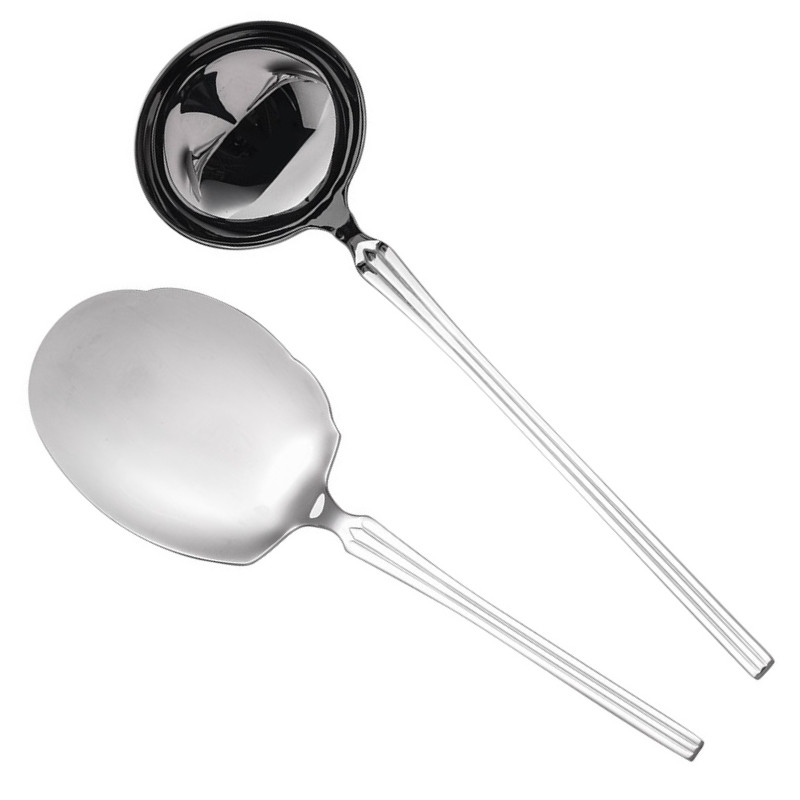 سرویس کفگیر و ملاقه 2 پارچه جی فی نی مدل 03 سرویس کفگیر و ملاقه 2 پارچه جی فی نی مدل 03