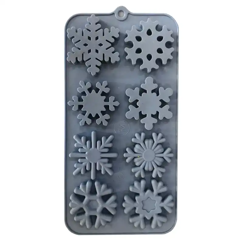 قالب شکلات مدل سیلیکونی طرح برف
