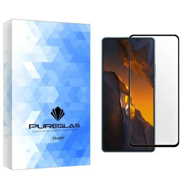 محافظ صفحه نمایش شیشه ای پیور گلس مدل NueGlas مناسب برای گوشی موبایل شیائومی Poco F5