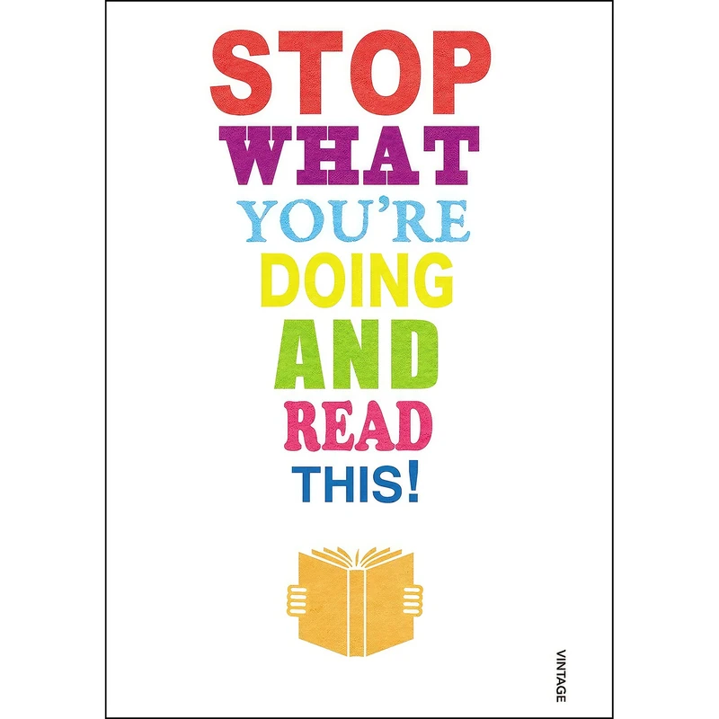 کتاب Stop What You're Doing and Read This! اثر جمعي از نويسندگان انتشارات Vintage UK