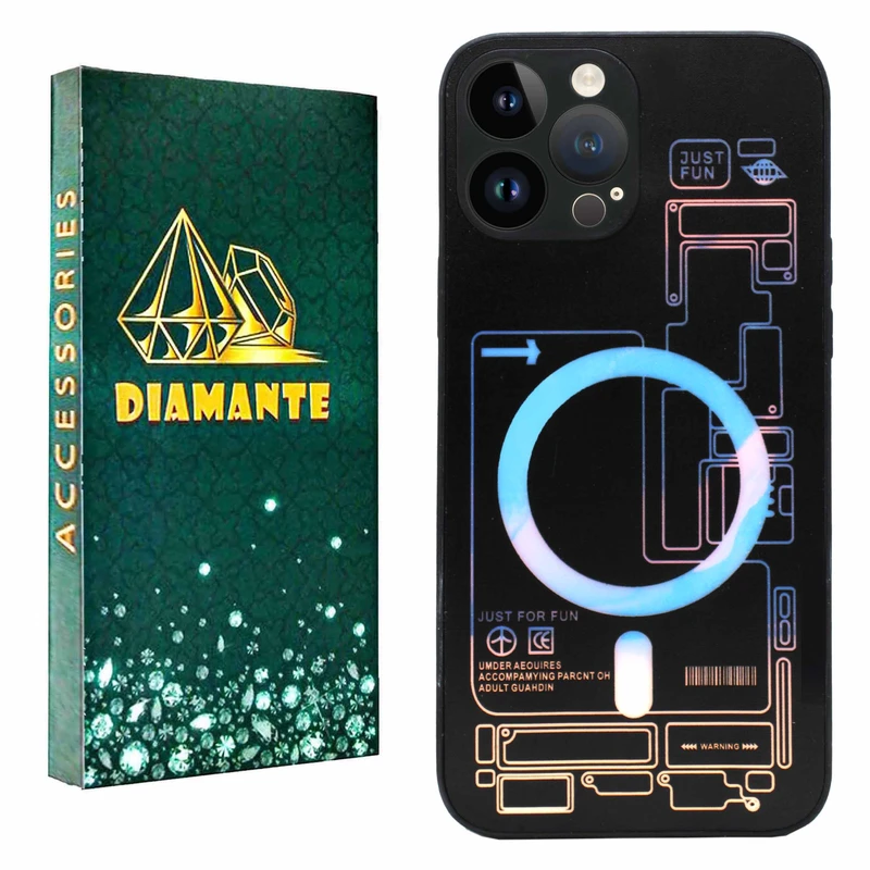 کاور دیامانته مدل Holog Gn مناسب برای گوشی موبایل اپل iPhone 14 Pro Max