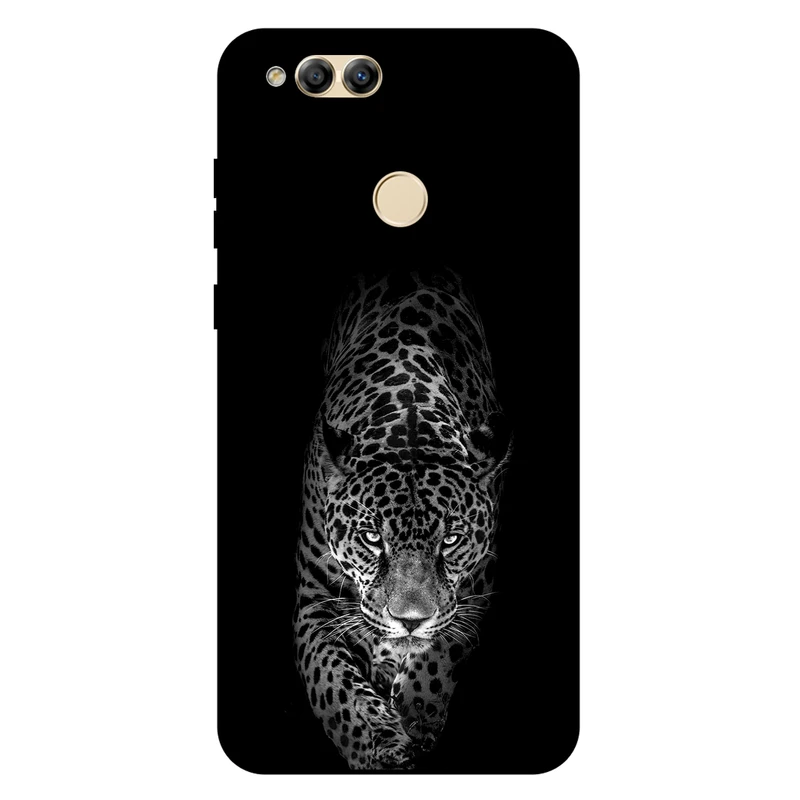 کاور مگافون طرح پلنگ مدل 1879 مناسب برای گوشی موبایل آنر 7x