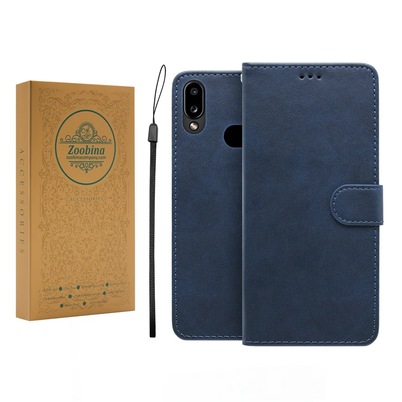 کیف کلاسوری زوبینا مدل Camel مناسب برای گوشی موبایل سامسونگ Galaxy A10s