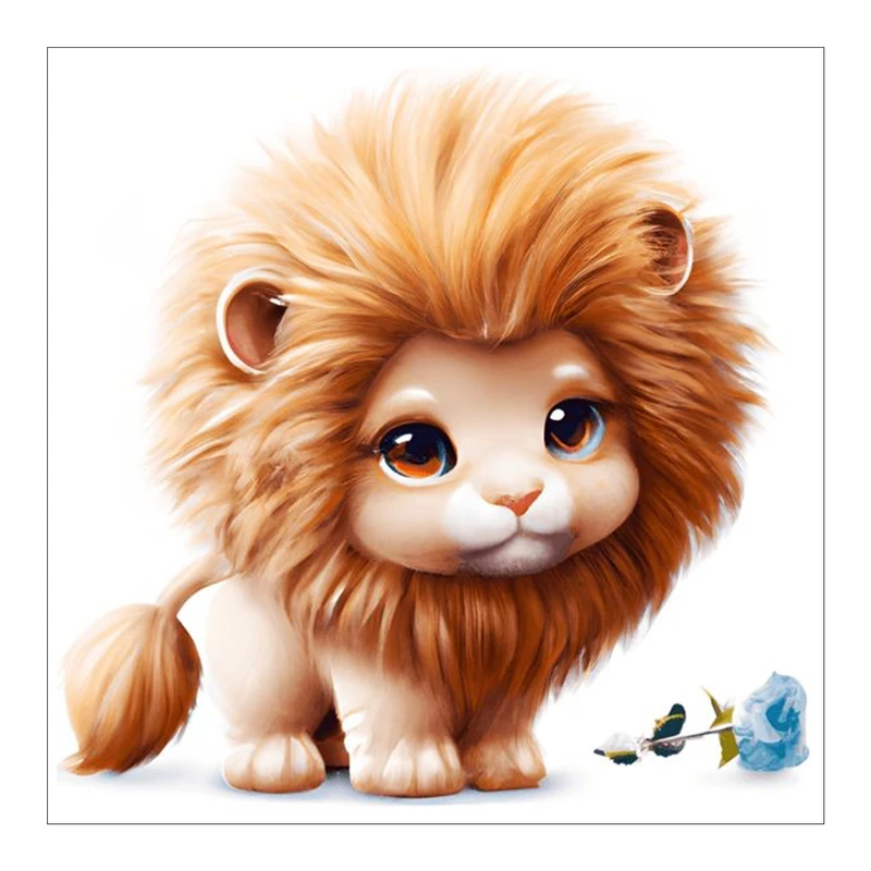 مگنت طرح بچه شیر کد A1