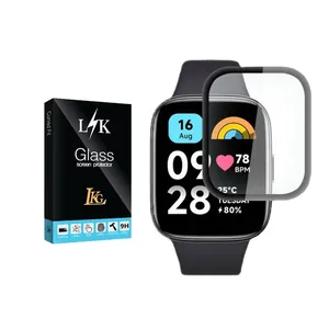 محافظ صفحه نمایش ال کا جی مدل PMMA مناسب برای ساعت‌های هوشمند شیائومی Redmi Watch3 / Watch3Active / Watch4 / Watch5Active /  Mi Watch Lite