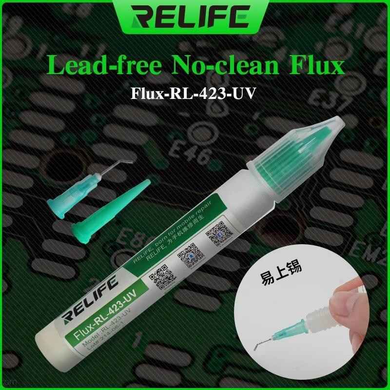 فلکس مایع ریلایف مدل RL-423-UV حجم 10 میلی لیتر
