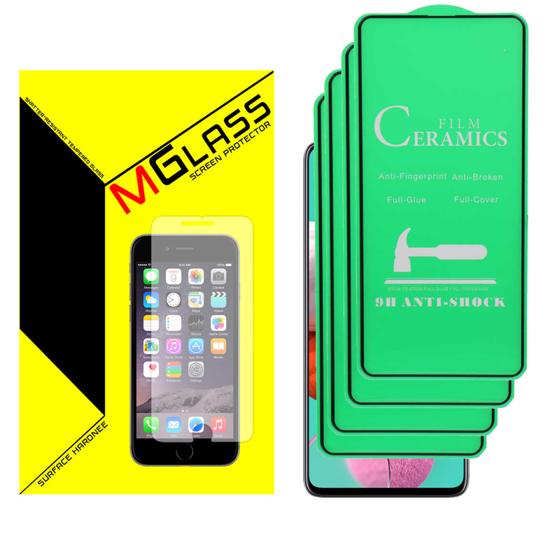 محافظ صفحه نمایش سرامیکی ام گلس مدل MGCR-04 مناسب برای گوشی موبایل شیائومی POCO X3 PRO بسته چهار عددی