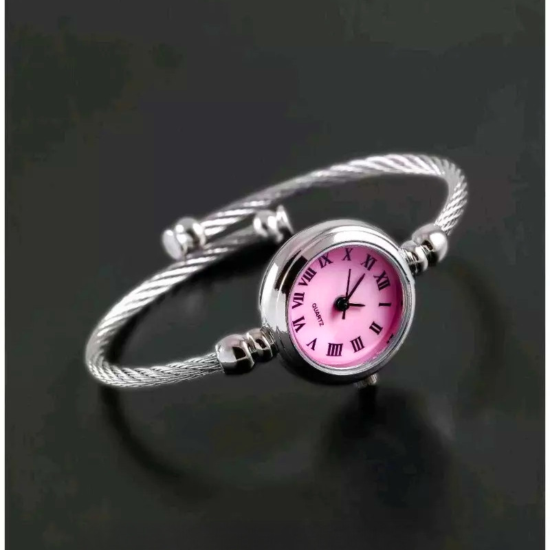 ساعت مچی عقربه ای زنانه مدل النگویی ظریف کد 2