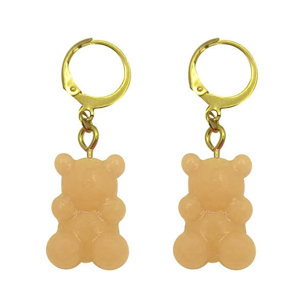 گوشواره دخترانه مدل خرسی A001