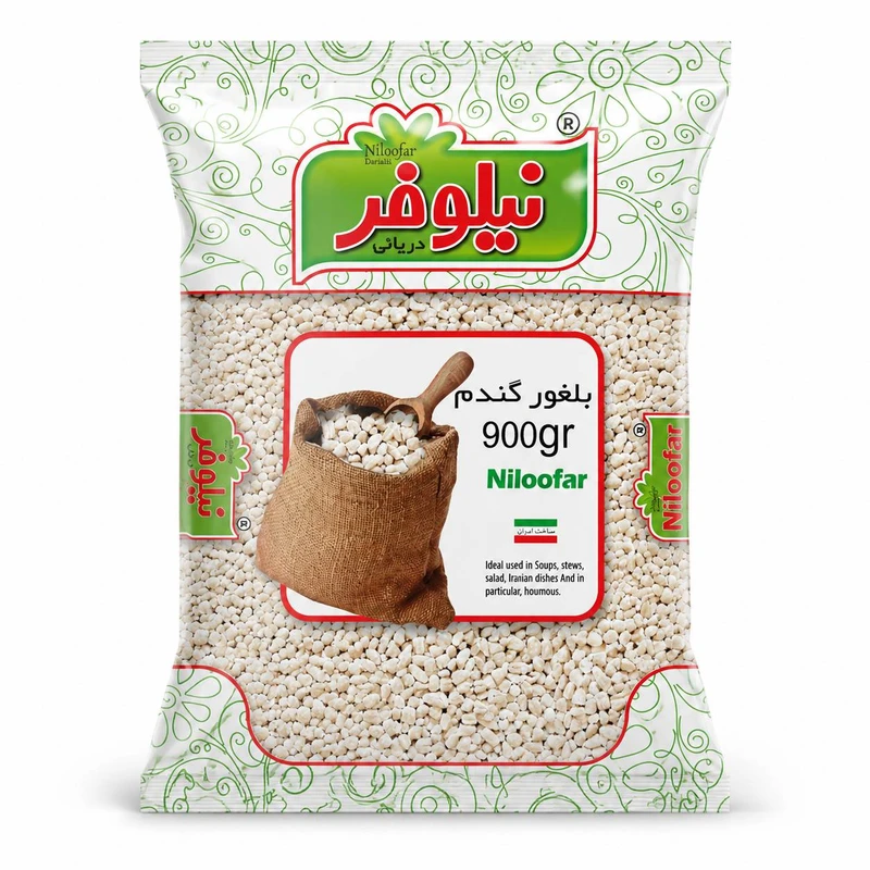 بلغور گندم نیلوفر - 900 گرم