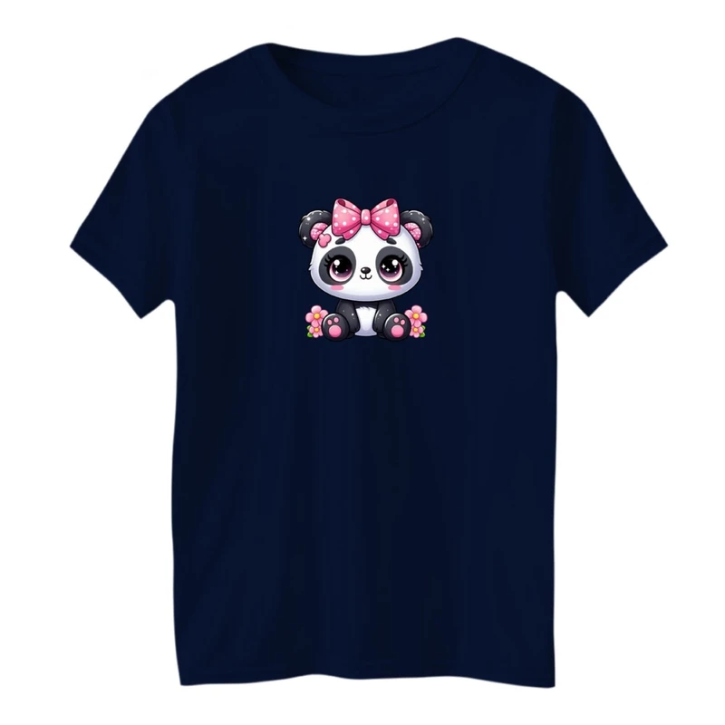تی شرت آستین کوتاه بچگانه مدل پاندا فانتزی کد 01