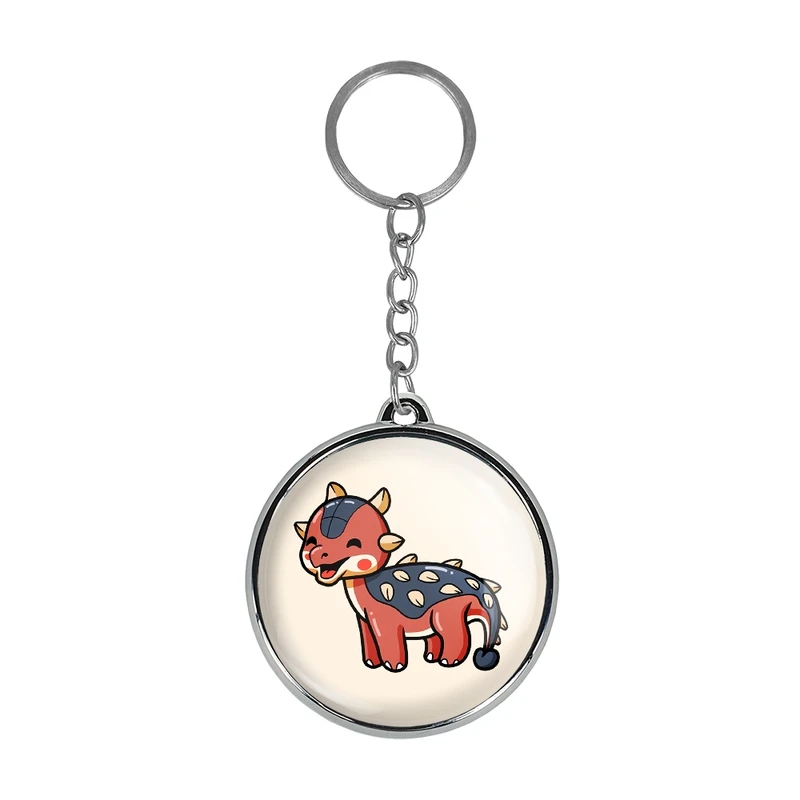 جاکلیدی خندالو طرح دایناسور بامزه مدل دوطرفه کد 2927629277