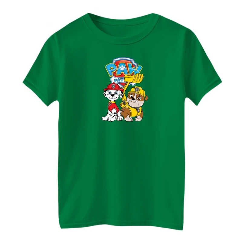 تی شرت آستین کوتاه بچگانه مدل سگ نگهبان کد 01