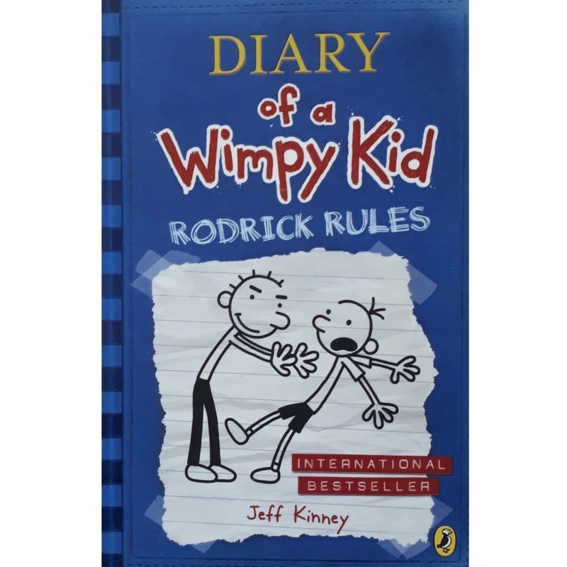 كتاب Diary of a Wimpy Kid اثر Jeff Kinney انتشارات Puffin