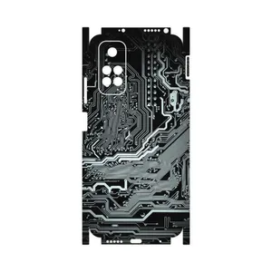 MAHOOT Black-Printed-Circuit-Board-FullSkin Cover Sticker for Xiaomi Redmi Note 11
