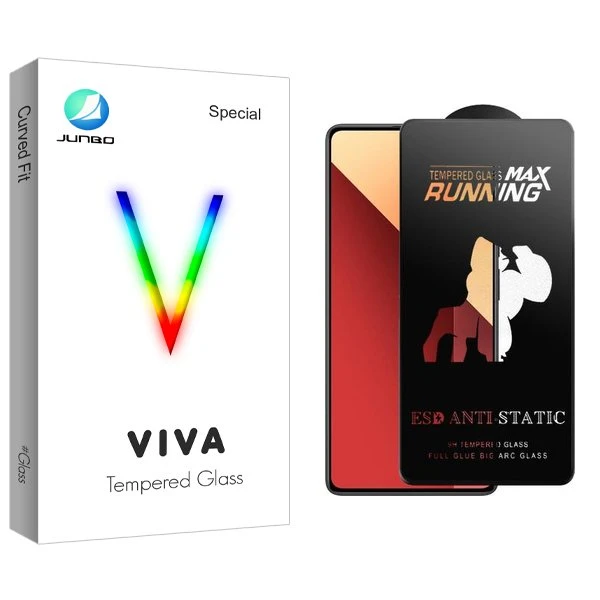 محافظ صفحه نمایش جانبو مدل Viva Running Max مناسب برای گوشی موبایل شیائومی Redmi Note 13 4G / Redmi Note 13 Pro / Poco F5