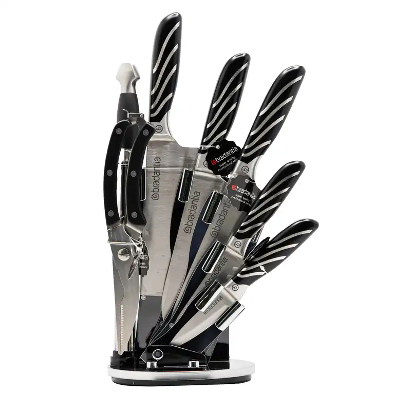 سرویس چاقو آشپزخانه 8 پارچه برادانتیا مدل اعلا کد 409069