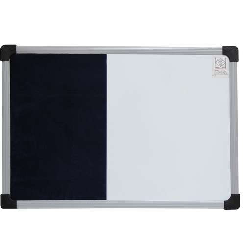 تخته وایت برد مغناطیسی تابلو اعلانات دانشگر مدل دوال سایز 150×90 سانتی متر