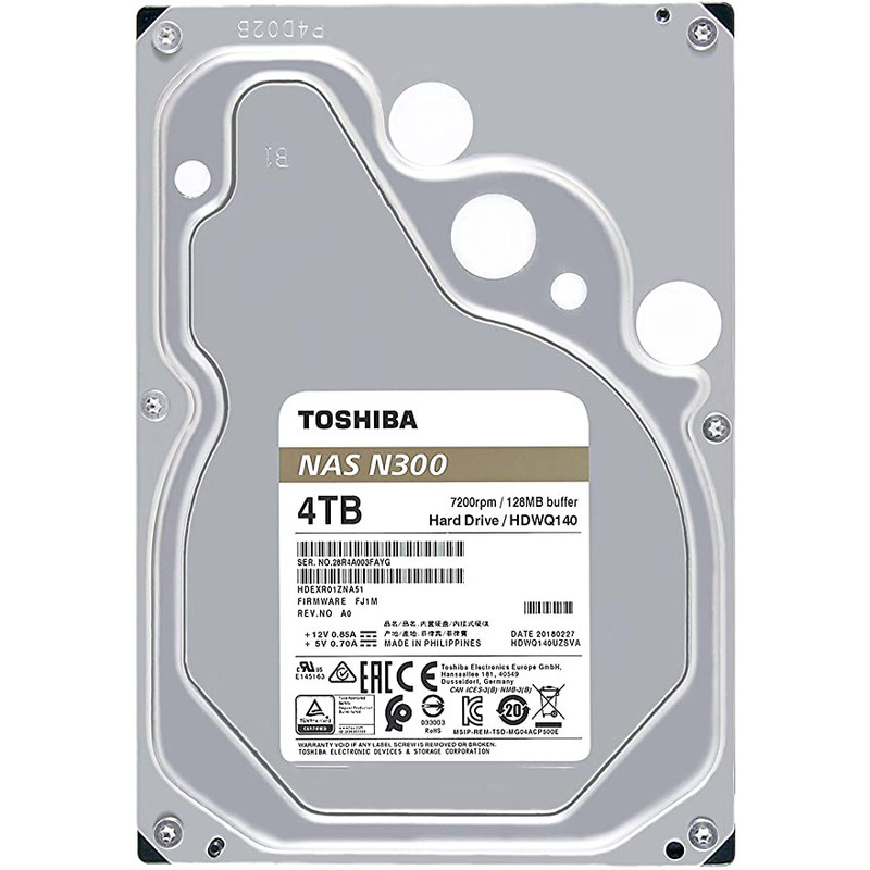 هارددیسک اینترنال توشیبا مدل N300 ظرفیت 4 ترابایت