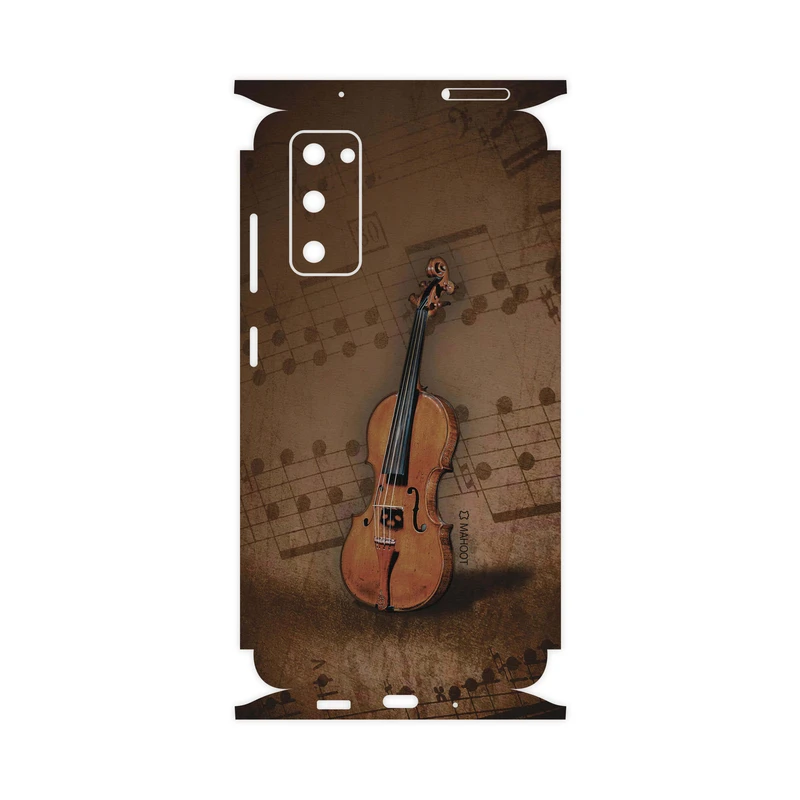 برچسب پوششی ماهوت مدل Violin-Instrument-FullSkin مناسب برای گوشی موبایل سامسونگ Galaxy S20 FE