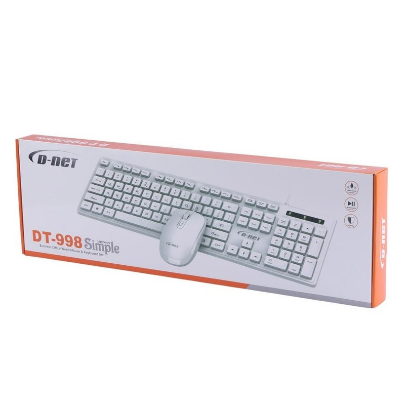 کیبورد و ماوس دی-نت مدل DT-998