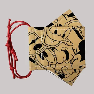 ماسک پارچه‌ای مدل میکی ماوس
