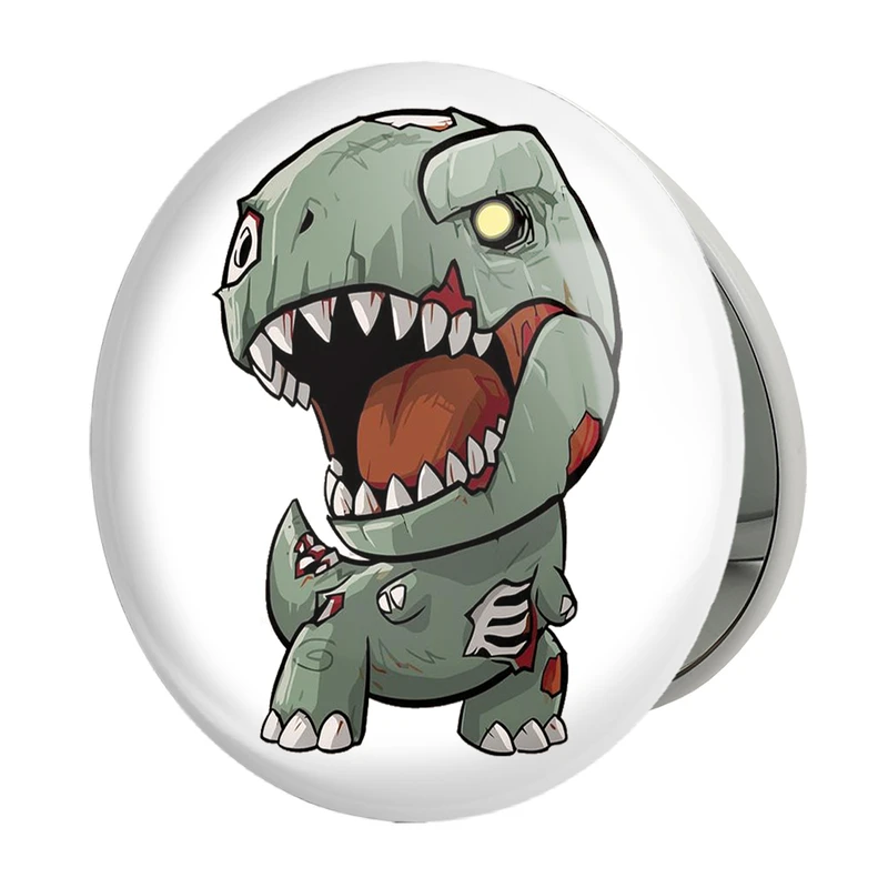 آینه جیبی خندالو طرح ترسناک مدل تاشو کد 1524 