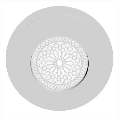 کناف پیش ساخته سقف مدل آرک pvc طرح دایره ای
