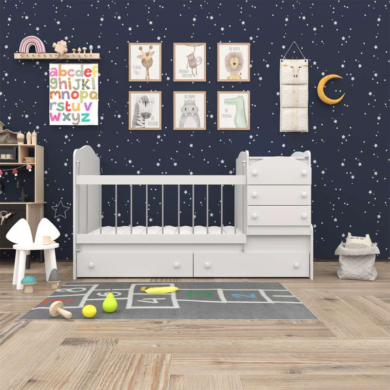 تختخواب کودک اعیان مدل FH786