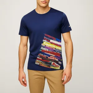 تی شرت آستین کوتاه مردانه مدل 707