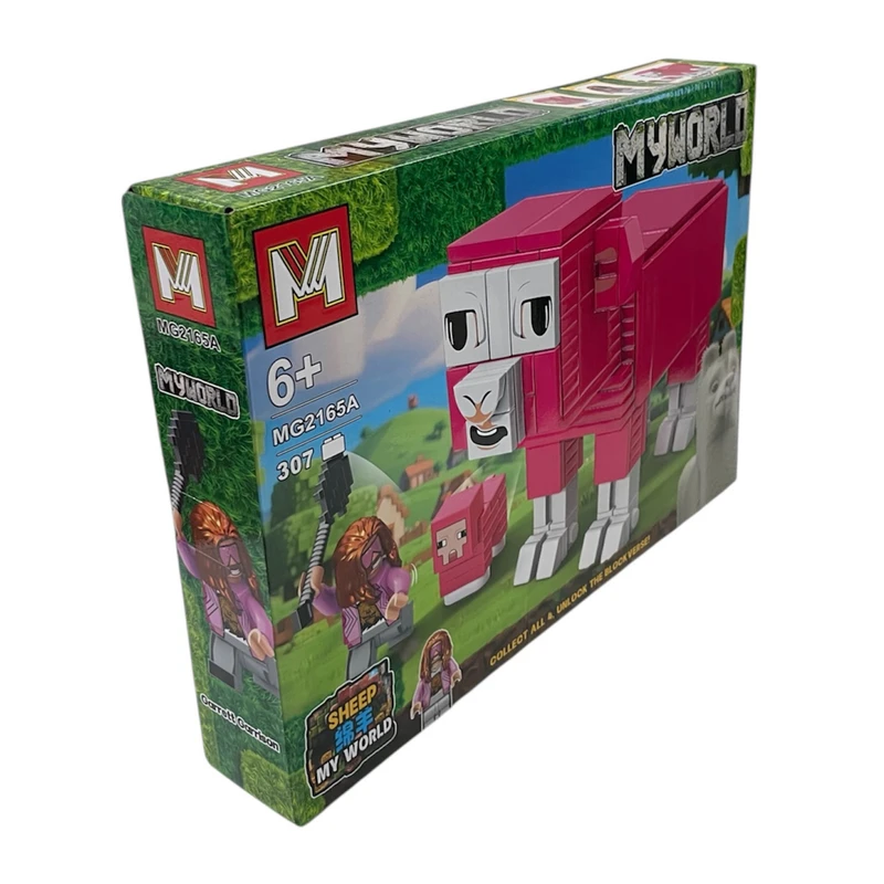 ساختنی ۳۰۷ تکه ام مدل ماینکرافت 