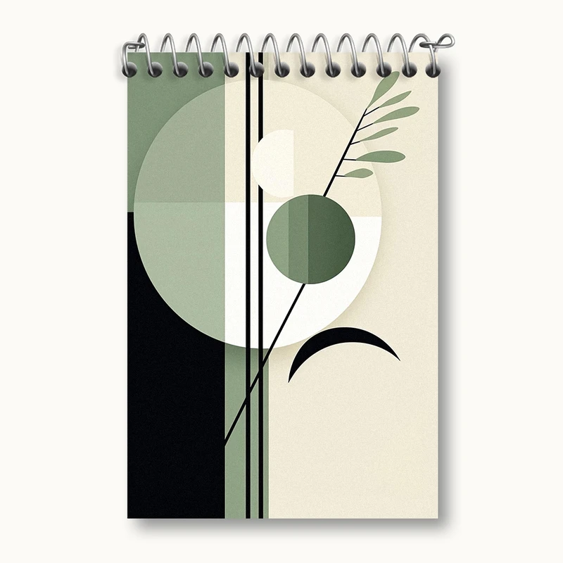 دفتر یادداشت 50 برگ خندالو مدل دکوراتیو (decorative) کد F1874