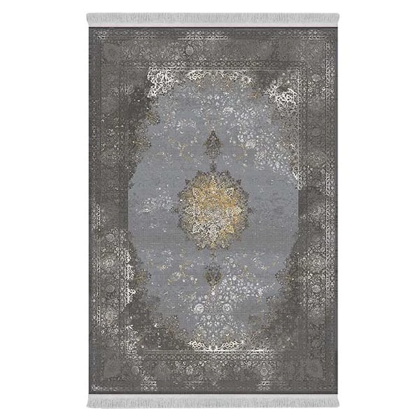 فرش پارچه‌ای دفه مدل فرشینه طرح مدرن کد 63