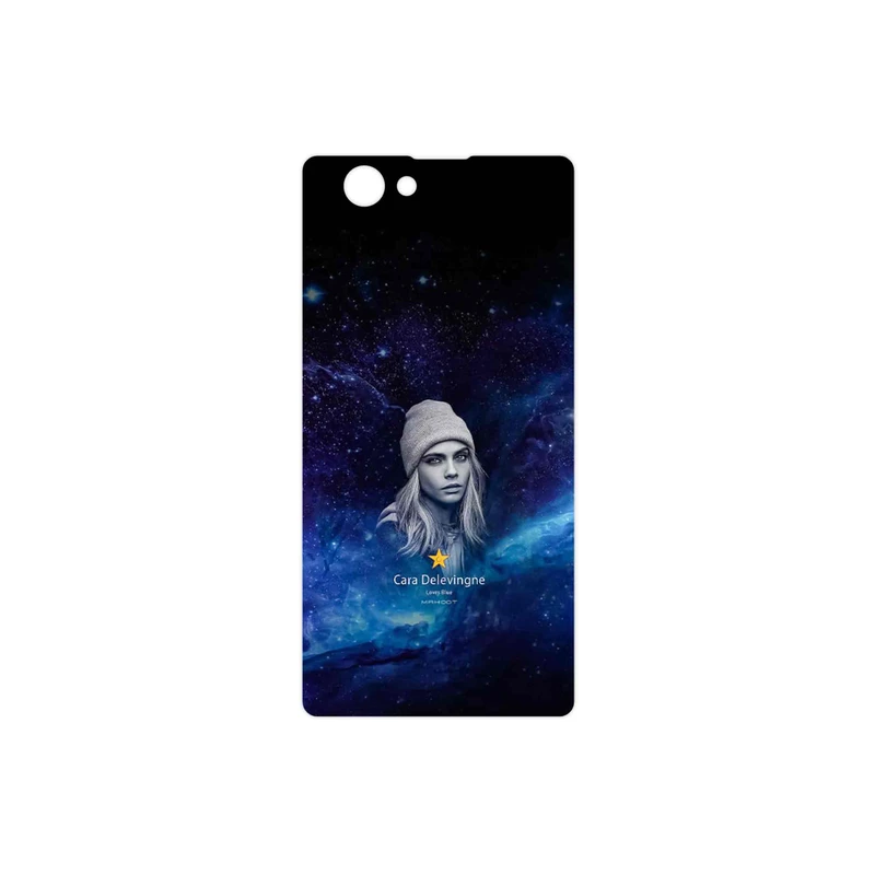 برچسب پوششی ماهوت مدل Cara Delevingne مناسب برای گوشی موبایل سونی Xperia Z1 Compact