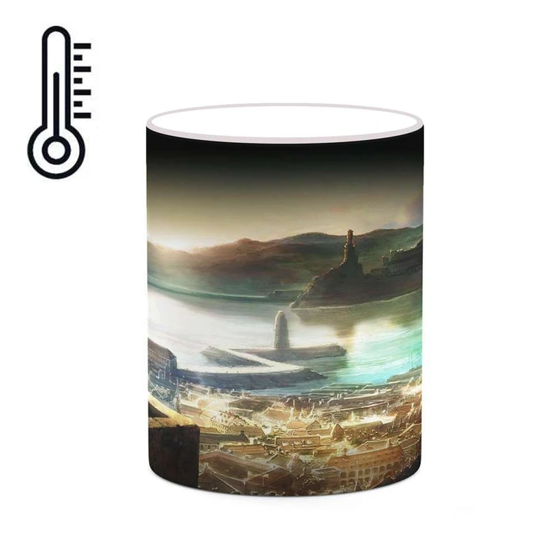 ماگ حرارتی کاکتی مدل انیمه کد mgh21373