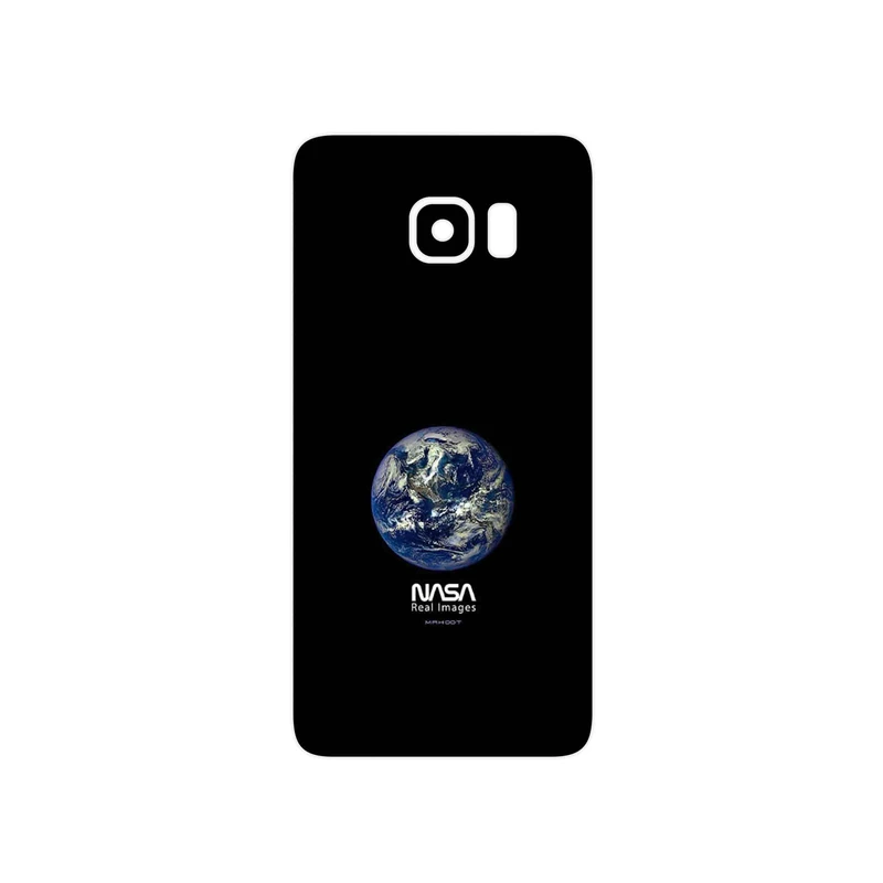 برچسب پوششی ماهوت مدل NASA Home Earth مناسب برای گوشی موبایل سامسونگ Galaxy S6 Edge