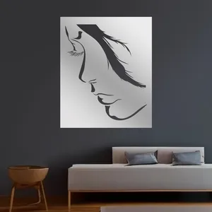 آینه پلکسی گلس مدل دکوراتیو کد N137