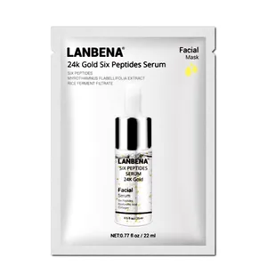 ماسک صورت لنبنا مدل 24K Gold حجم 25 میلی لیتر