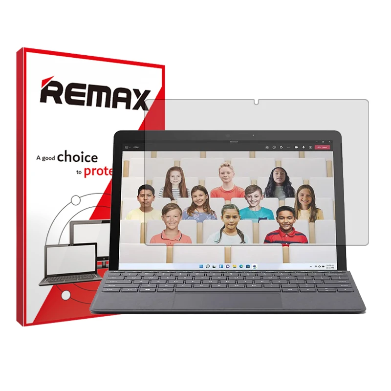 محافظ صفحه نمایش شفاف ریمکس مدل Resistant مناسب برای لپ تاپ مایکروسافت surface go 3