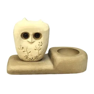 جاشعمی چوبی مدل جغد کد 02