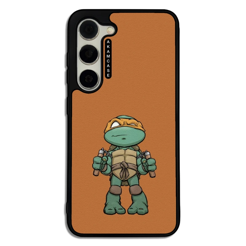 کاور آکام مدل AMC-WSGS23-NINJA TURTLES3 مناسب برای گوشی موبایل سامسونگ Galaxy S23