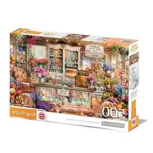 پازل 500 تکه کینگ مدل گل و گیاه